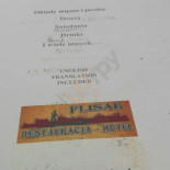Restauracja Flisak Sp Z Oo Dania