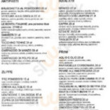 Trattoria Murano Menu