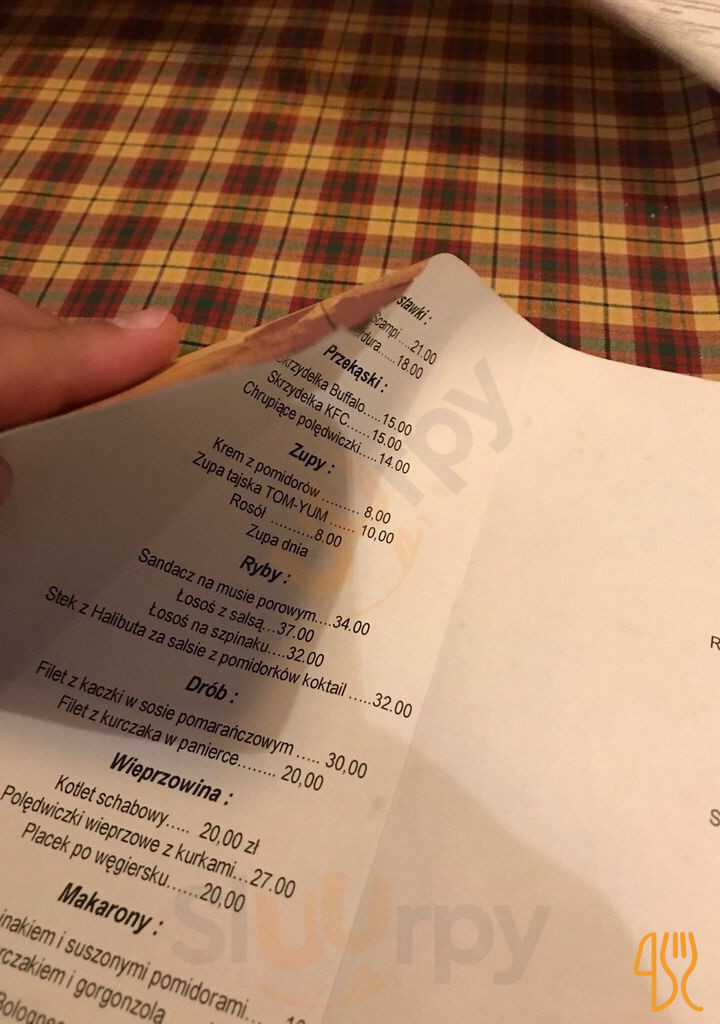 Steak House Menu