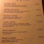 Karczma Opolska Strzecha Menu