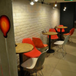 Szklane Bistro Wewnątrz