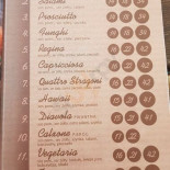 Pizzeria Aleksandria Menu