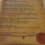 Firlejowe Sioło Menu