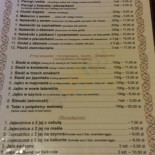 Karczma U Fela Menu