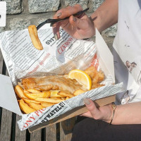 Może Ryba Fish Chips food