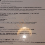 Kaszubska Oaza Menu