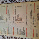 Gospoda Pod Żubrem Menu