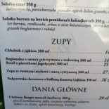 Willa Filiks Menu