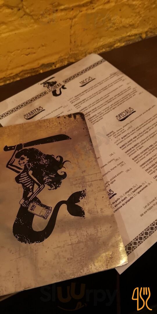 La Sirena: The Mexican Food Cartel Menu
