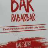 Rabarbar Menu