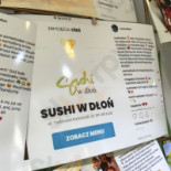 Sushi W DŁoŃ Menu
