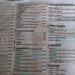 Desperados Menu