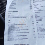 Polanka Kawiarnia Bistro Menu