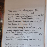 U Martusiowej Menu