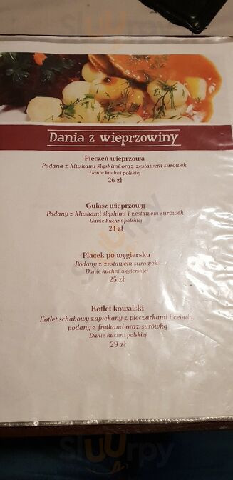 Cztery Światy Menu