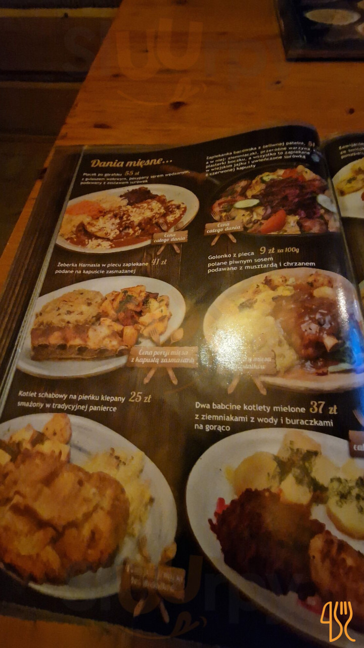 Stara Karczma Menu