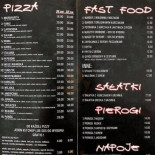 Zbójecki Dwór Pizzeria Menu