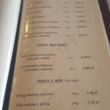 Zajazd Pod Lwem Menu
