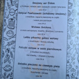 Czeska Zdrojowa Menu
