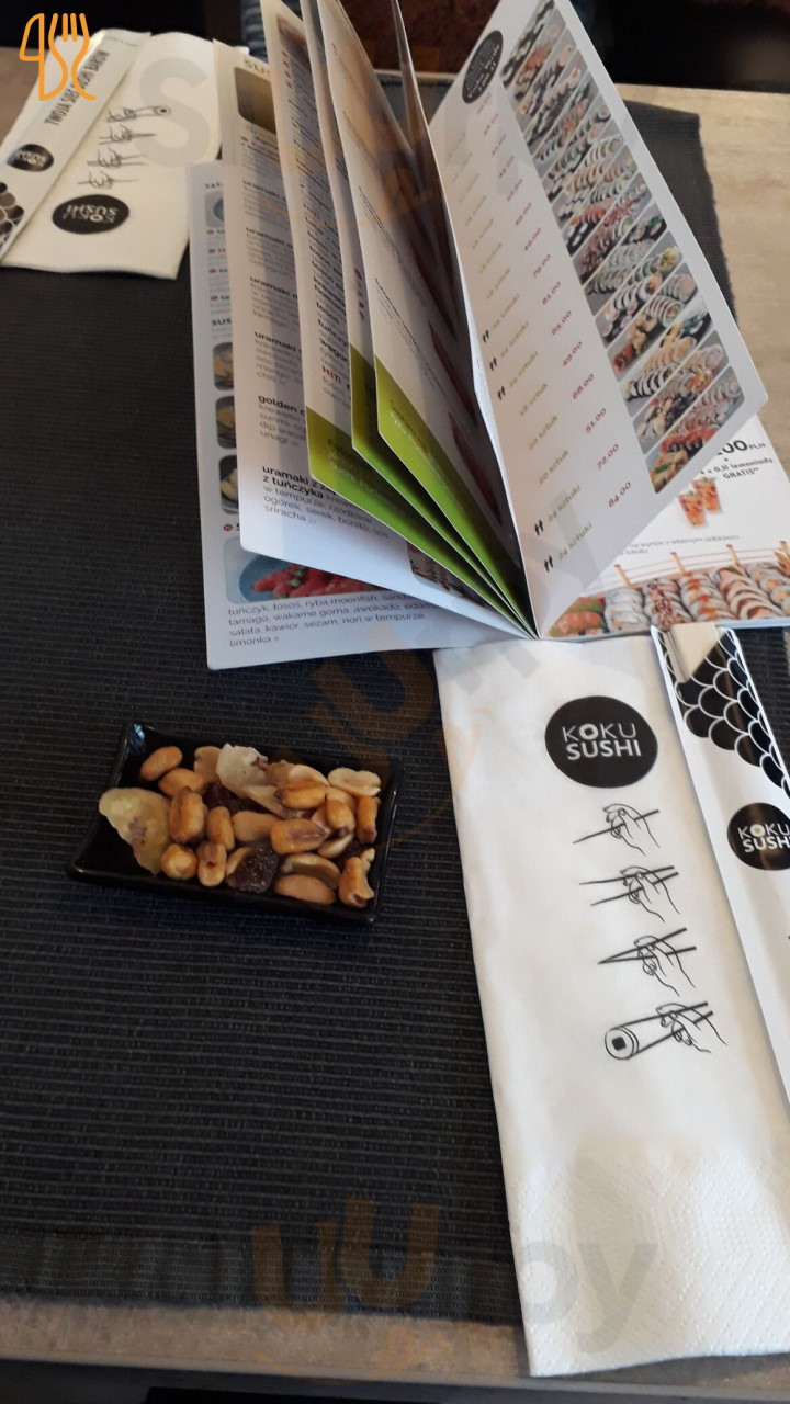 Koku Sushi Menu