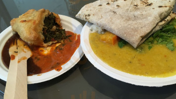 Hariprasad Samosa&curry food