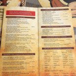 Tawerna Vikingów Menu