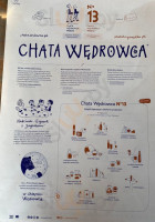 Chata Wędrowca menu