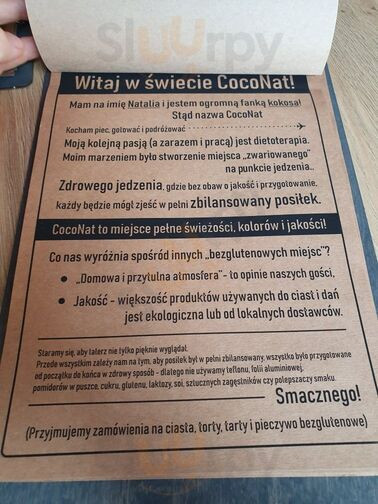Coconat Cafe Breakfast Menu