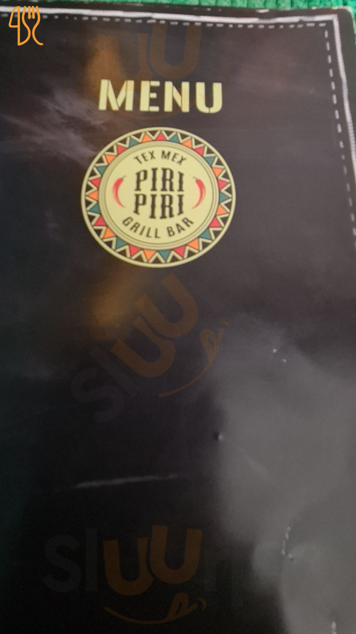 Piri Piri Tex Mex Grill Menu