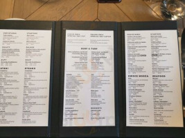 True Steaks Seafood menu