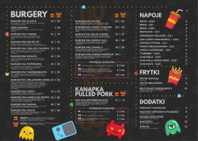 Pac Burger menu