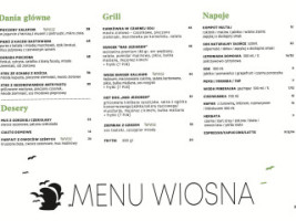 Winiarnia Nad Jeziorem menu