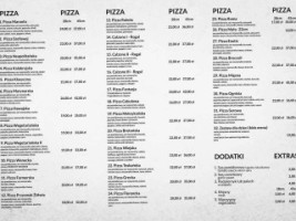 Pizzeria Maranto menu