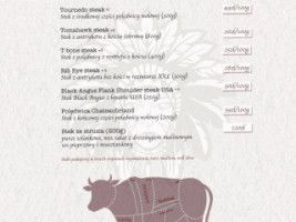 Indian Burger menu