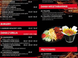 Kebab Classic menu