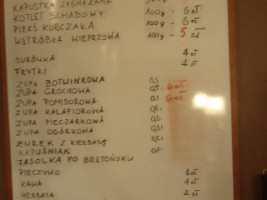 Kuchnia Tradycyjna menu