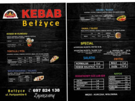 Kebab Point Bełżyce menu