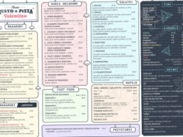 Resto Pizza Valentino HrubieszÓw menu