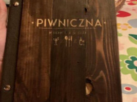 Piwniczna Pub menu