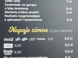 Stara Piwnica menu