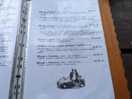 Folwark Nadawki menu