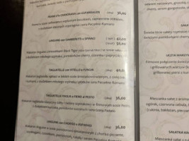 Verona menu