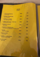 Hotelu Przystań menu