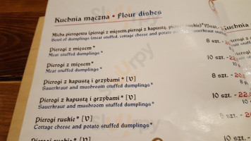 Wiejskie Jadło menu