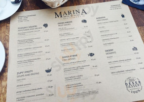 Marina menu