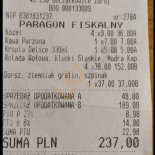 Restauracia Kapias Menu