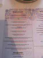 Pierogowa Panna menu