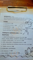 Suavemente menu