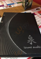 Izumi Sushi menu