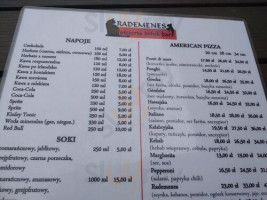 Rademenes menu